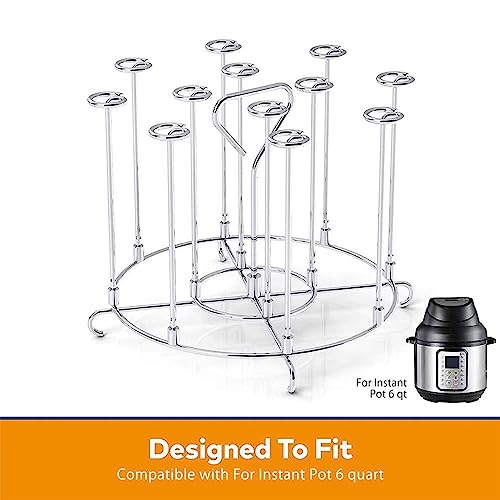 Cage para asado rotatorio de acero inoxidable miniatura 4