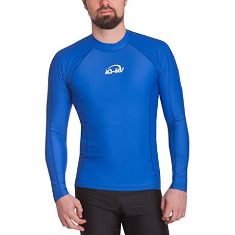 iQ-UV Men 300 Shirt Slim Fit, Long Sleeve, Uv Protective Clothing - Dark-Blue, XXL (56) Cover
