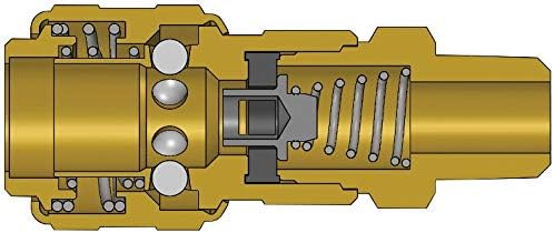 Dixon 3/4" IND COUPLER, 1/2" M-NPTF, BRAS 200713-6-4 (1790404SS)