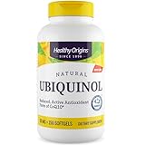 Photo Gallery healthy origins, natural ubiquinol, coq10, 50mg, 150 capsule morbide, testato in laboratorio, senza glutine, senza soia, non ogm