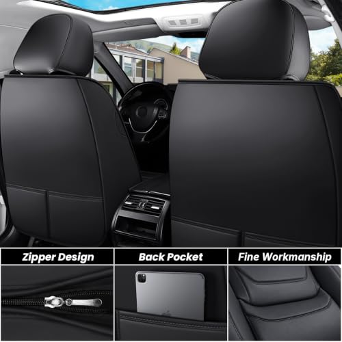 Image of for GMC Terrain 2010-2025 Seat Covers 2P (Black)