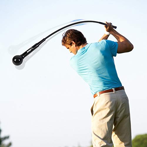 Balight Golf Swing Trainer Aid And Correction For Strength Grip Tempo & Flexibility Training Suit For Indoor Practice Chipping Hitting Golf Accessories (40 Inches, Black) #TOP6
