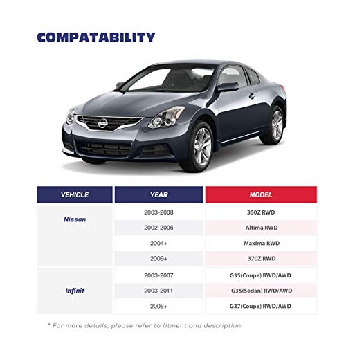 Ksp Rear Camber Arms/Kits, Adjustable Toe -2.00° To +2.00° Camber -3.00° To +3.00° Suspesnion Arm Fits 350Z 370Z Altima G35 G37 Sedan Coupe #TOP3