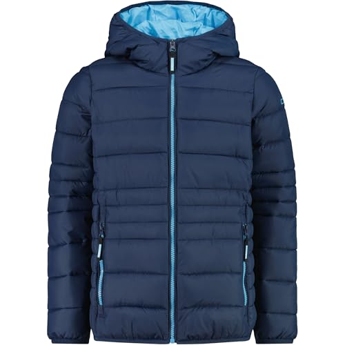 Veste hoodie enfant CMP blue ink 128 idéale pour les sorties en plein air