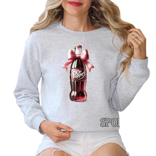 Dr P.epper Sweatshirt Coquette Dr. P.epper Shirt Pink Bow Dr P.epper Sweater Vintage Soda Hoodie Christmas Dr. P.epper Gift