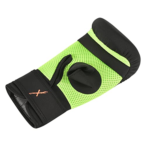 Maxxmma Neoprene Washable Heavy Bag Gloves - Boxing Punching Training (Neon Yellow, S/M) #TOP3