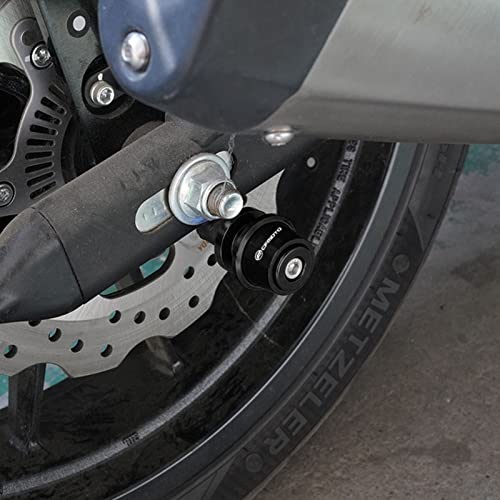 Mowok Fits For Cfmoto 150Nk 250Nk 250Sr 400Nk 650Nk 400Gt 650Tr-G 650Mt 800Mt Accessories Motorcycle M10 Swingarm Spools Slider Stand (Black) #TOP5