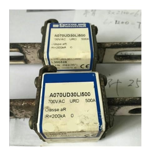 Fusibles industriels carrés type A070UD30LI450 pour armoire TGBT
