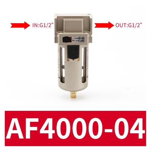 Régulateur de pression avec filtre à air AF4000-04 et séparateur d'eau pneumatique - 3