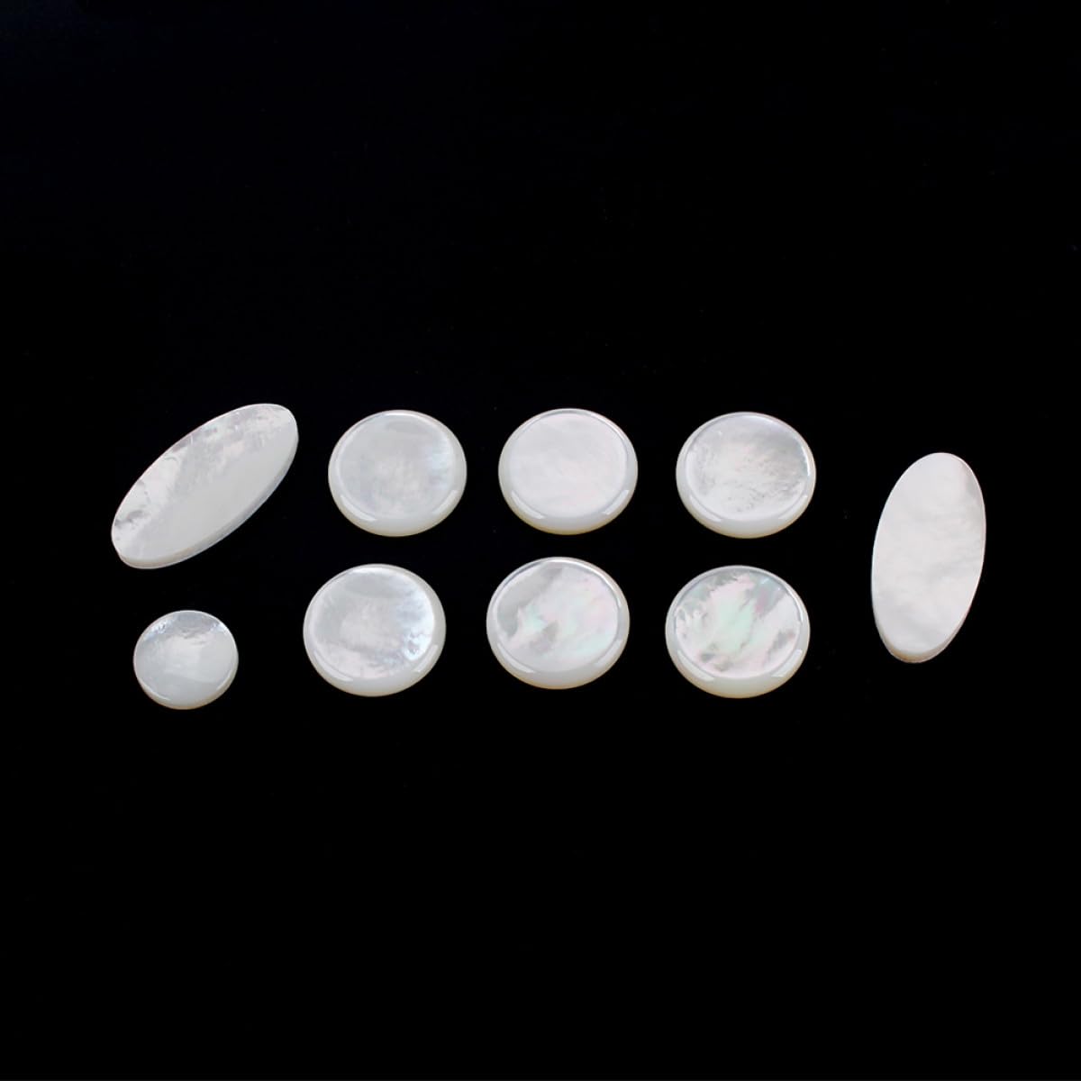 Milisten 9 Pièces Bouton De Clé De Saxophone Clé De Saxophone Créative Nacre Accessoires Pour