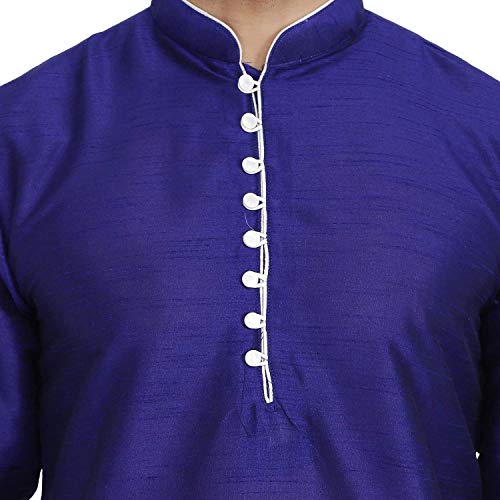 Image of Royal Kurta Men's Cotton Silk Kurta Pyjama Set