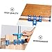 NUOBESTY 1Pc Adjustable Punching Locator Tool for Precision Positioning for DIY and Industrial Use with Calibration and Simple Assembly