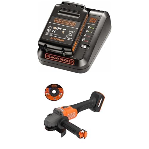Meuleuse 18V Brushless BLACK+DECKER pour rénover la maison et couper le métal au jardin