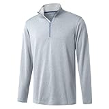 M MAELREG Mens Pullover Quarter Zip Golf Sport Casual Long Sleeve Golf Half Zip Pullover Sweatshirts for Men