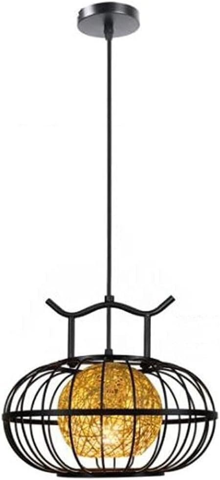 Chandelier lanterne vintage pour restaurant et café au charme rustique