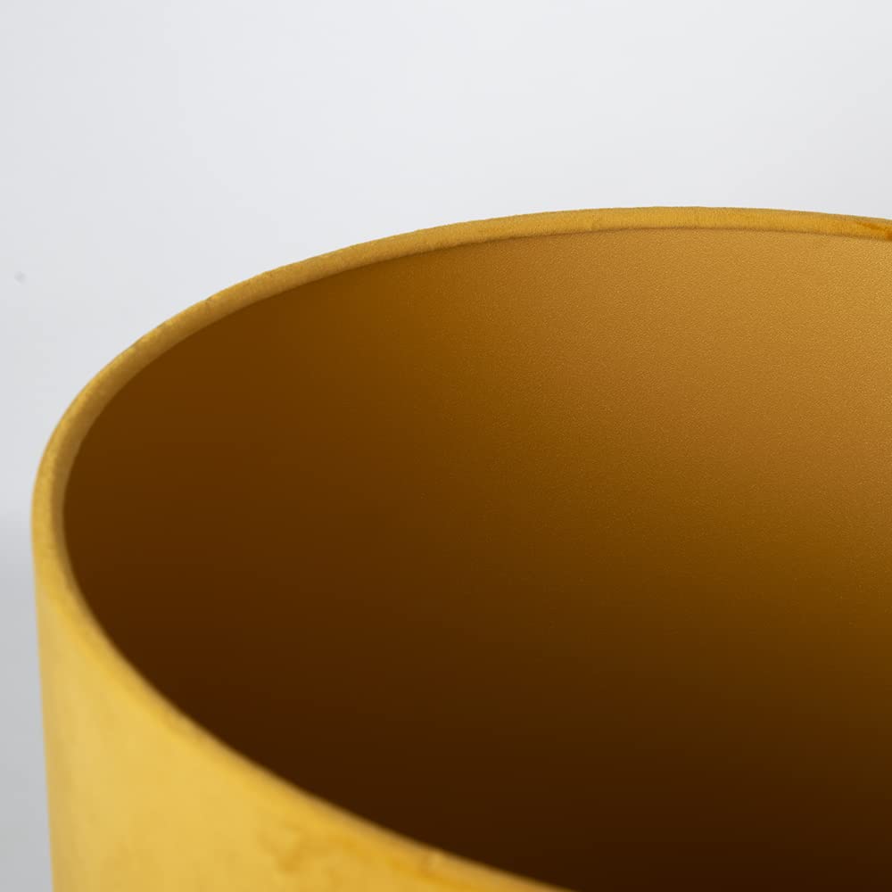 Lampenkap | Velours | Half Hoog | H20 x D25 cm - Rene Houtman