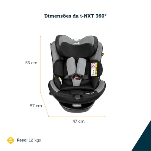 Safety 1st, Cadeirinha i-NXT, 0 a 36kg, com... glide