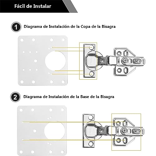 Encuentra la mejor selección de Bisagras invisibles para muebles de madera para comprar hoy. 3 Imagen adicional