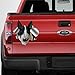 Autocollant en vinyle pour voiture Motif Bull Terrier
