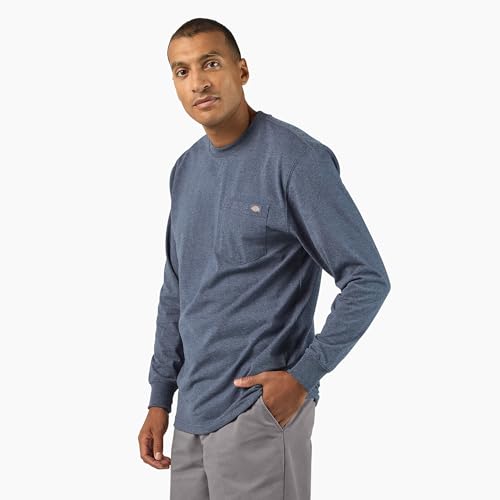 Image of Dickies Men's Big and Tall Long Sleeve Heavyweight Crew Neck