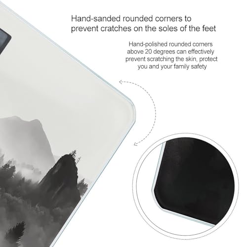 Báscula Digital de Baño Smart Foggy Mountains Forest miniatura 4
