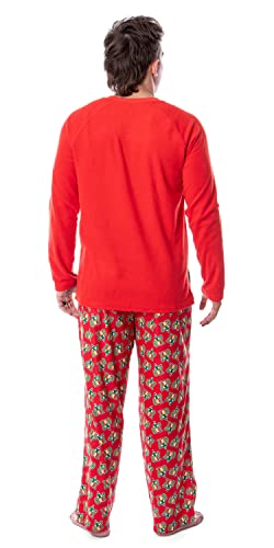 INTIMO Elf The Movie Mens' Buddy I Like Smiling, Smiling's My Favorite Pajama Set (XX-Large)2