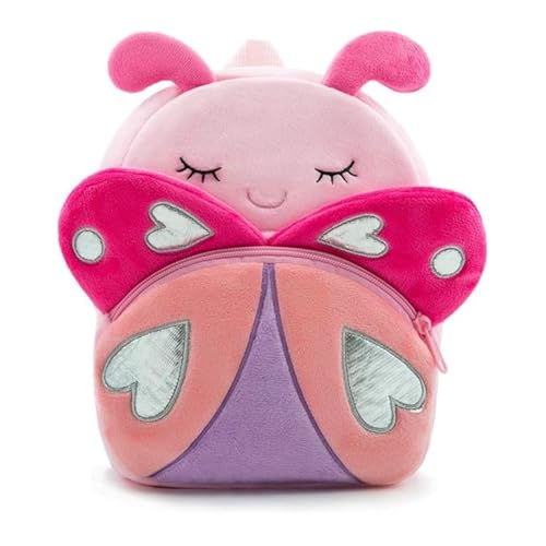 Image of blue tree Cute Kids Backpack Toddler Bag Plush Animal Cartoon Mini Travel Bag for Baby Girl Boy 1-6 Years, Ideal for Gifting for Kids