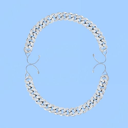 Image of Bling Shoe Chains For Adults Women Men Teens Girls Boys, Rhinestone Chain Shoe Charms For Clog Sandals,Shoe Decoration Accessories For Birthday Gifts Party Favors