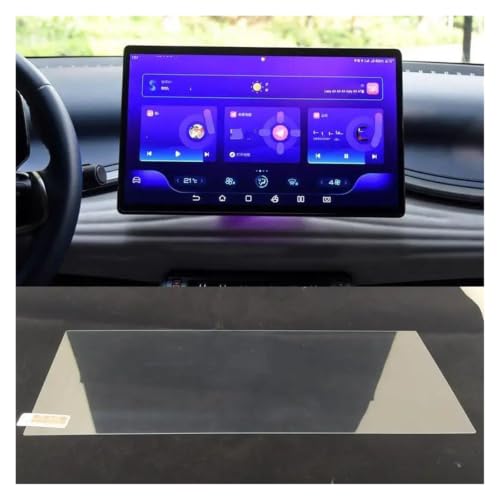 Verre de protection de console GPS BYD ATTO 3 haute transparence 15.6 pouces