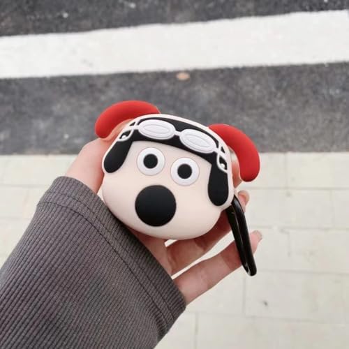 Image of Valente Silicone Case Cover for Samsung Galaxy Buds FE (2023), Buds 2 Pro (2022), Buds 2 (2021), Buds Pro (2021), and Buds Live (2020) (Gormit Dog)