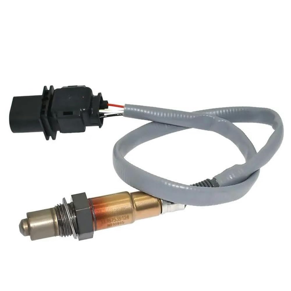 Sensor Lambda de Oxígeno para Automóvil, para BMW Serie 5 6 7 E60 E61 E64 E65 E66 X5 E90 11787539124 0258017029, Sensor de Oxígeno de Relación Aire-Combustible O2 Lambda