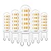 Produktbild G9 LED Dimmbar Lampen 6W Warmweiß 3000K 520LM Ersatz für 40W 50W 60W G9 Halogen Lampen, Standard G9 Sockel, AC220-240V, 360 ° Abstrahlwinkel, CRI> 83 LED G9 Leuchtmittel, 5er Pack