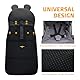 Baby Fußsack Winterfußsack Kinderwagen Buggy Universal Babyfußsack Winter Thermo-Fleece Wasserdicht und Wetterfest Fußsäcke mit Anti-Rutschschutz, Shwarz