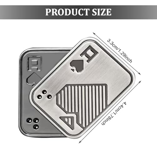 Leogony Metal Fidget Toys for Adults,Magnetic Slider Cool Gadgets, Magnet Relief Anxiety Toy for Boyfriend and Father Gifts - Image 2