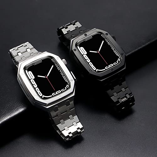 Kit de modification Apple Watch acier : le bracelet de luxe idéal du bureau aux grands dîners - 5