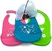 CLEMARS Baberos de silicona para bebes, baberos impermeables para bebe, baberos antimanchas bebe, 3 unidades babero suave, cómodo y flexible. (Gama 1)