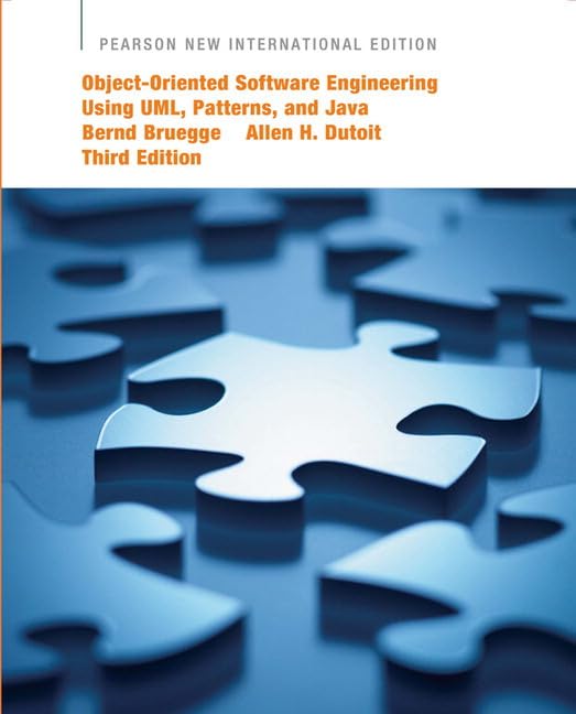 Object-Oriented Software Engineering Using UML, Patterns, and Java: Pearson New International Edition Paperback – International Edition, 30 July 2013