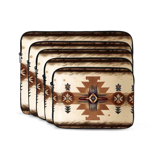 Funda para portátil de 17 pulgadas con estampado nativo americano miniatura 2