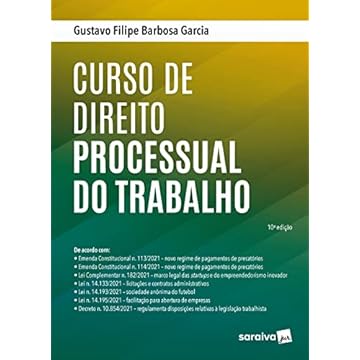 Capa do livro Curso de Direito Processual do Trabalho - 11ª edição 2022