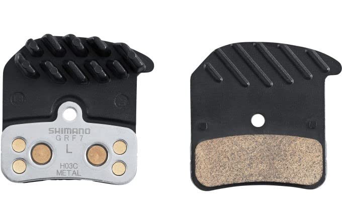 SHIMANO H03C METALLIC PADS SAINT/ZEE/DEOR XT, Black - Image 3