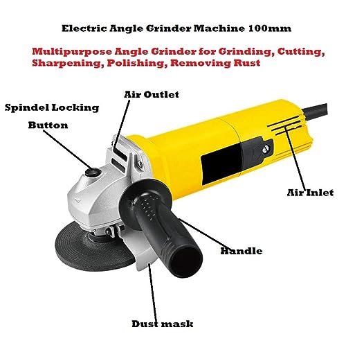 Image of 12 Inch CHAINSAW WITH 801 ANGLE GRINDER HEAVY DUTY Chainsaw Stand Corded Chainsaw (Without Battery)
