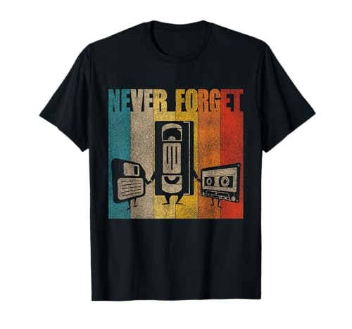 Indossa questo design vintage e vantati di essere una generazione di floppy disk e cassette VHS