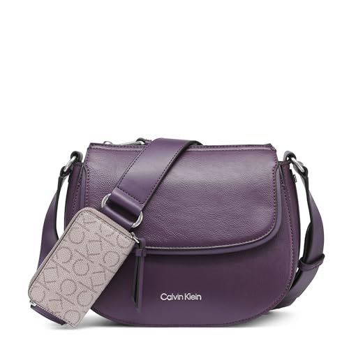 Calvin Klein Bella Novelty Crossbody, Ameixa, One Size