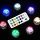 Ailan Drahtlose selbstklebende LED Auto Innenbeleuchtung, Fernbedienung, Dach, bunte Nachtlichter, Lampe, Aquarium, Party Dekoration, 4 Lichter