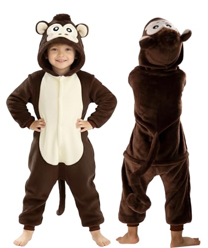 Seawhisper Monkey Costume Kids Toddler Baby Animal Onesie Boy Girl 18-24 Month 2T 3T 4T 4 5 6 7 9