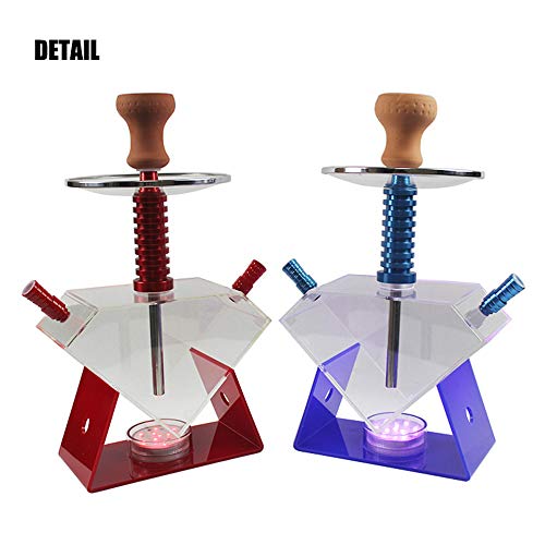 Household appliances Hookah Narguile Shisha SZRP, Schlauch Shisha Combo Kit Set, Glaswasserpfeifen Smoking Bongs… – Bild 3