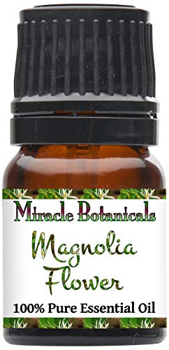Miracle Botanicals Magnolia Flower Essential Oil - 100% Pure Magnolia Alba - Therapeutic Grade (2.5ML)