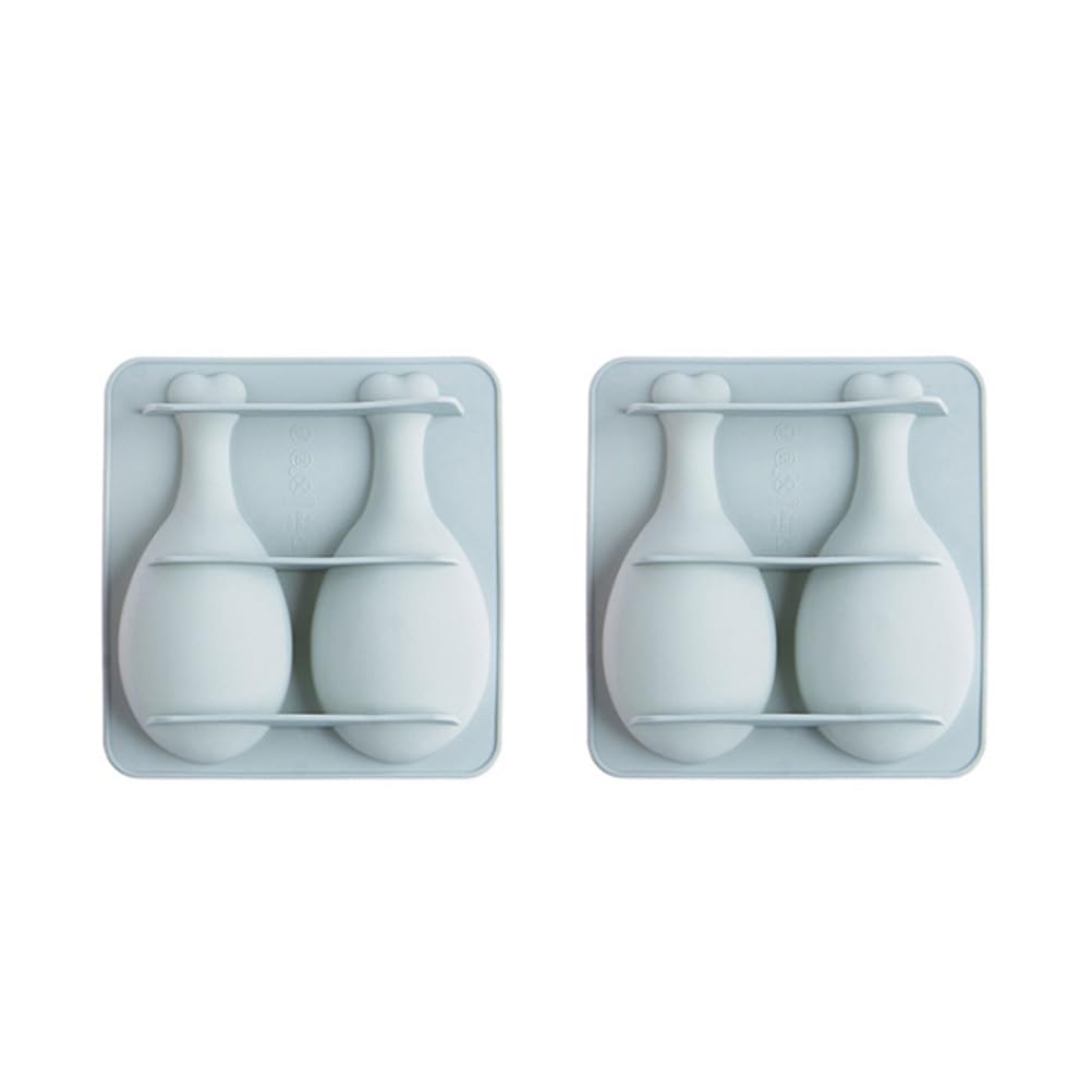 Angoily 2Pcs Silicone Cake Mold Chicken Leg Shape Baking Tool Non-Stick Easy Demould for Chocolate Cookie Candy Cheese Chocolate Cake Diy Pastry Molds 6.22X5.86X1.22In