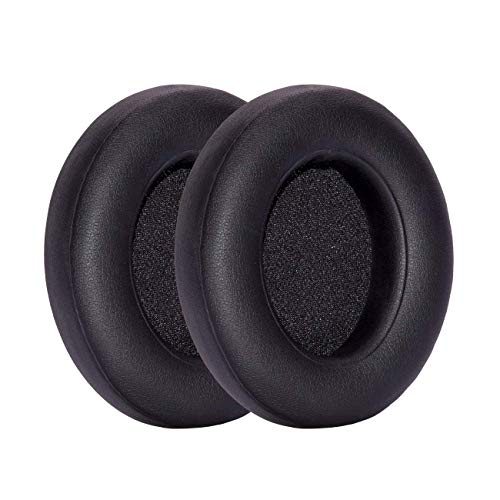 Almofadas de ouvido de espuma de memória de substituição Yoozalo - Adequadas para fones de ouvido Bluetooth sem fio Beats Studio 2.0/3.0 (preto)