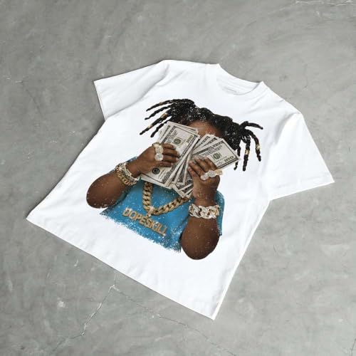 Image of DopeSkill Graphic Tee Streetwear Hip Hop Hypebeast Street Style Unisex T-Shirt Sneaker Colour Matching Shirts Swag Y2K Style